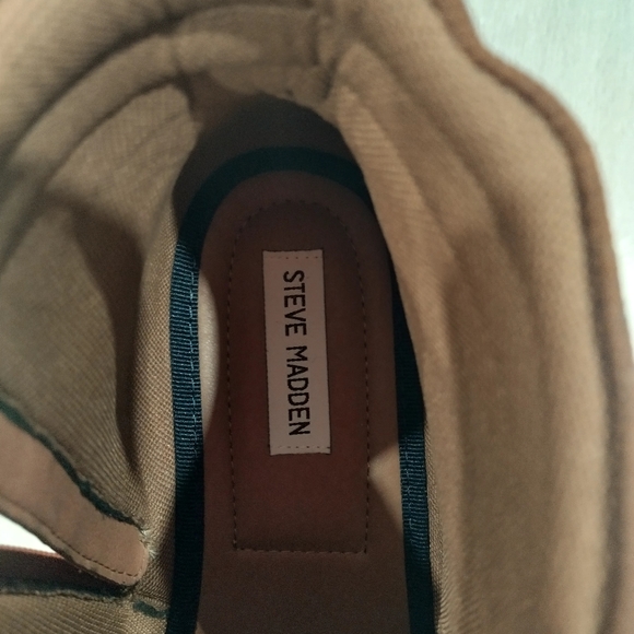 Men's Steve Madden Brown Side Zip Boots Size 11 - Picture 8 of 9